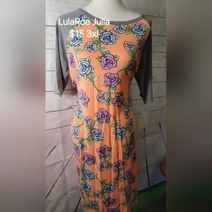 Lularoe 3XL Julia two toned